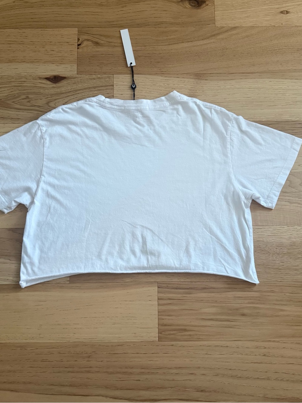 Stillwater BOYFRIEND CROP TEE White Size Medium - Picture 5 of 10